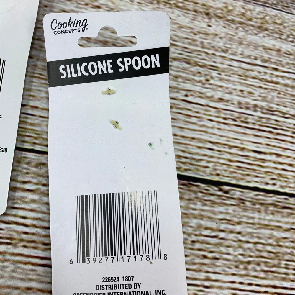 Cooking Concepts Kitchen Utensils Set Nylon‎ Spoon Turner Silicone Spatula NWT